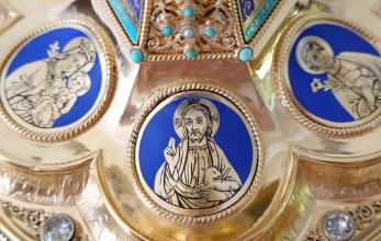 Solid silver gilt antique French Gothic Chalice.